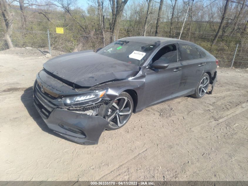 2020 HONDA ACCORD SEDAN SPORT - 1HGCV1F34LA087536