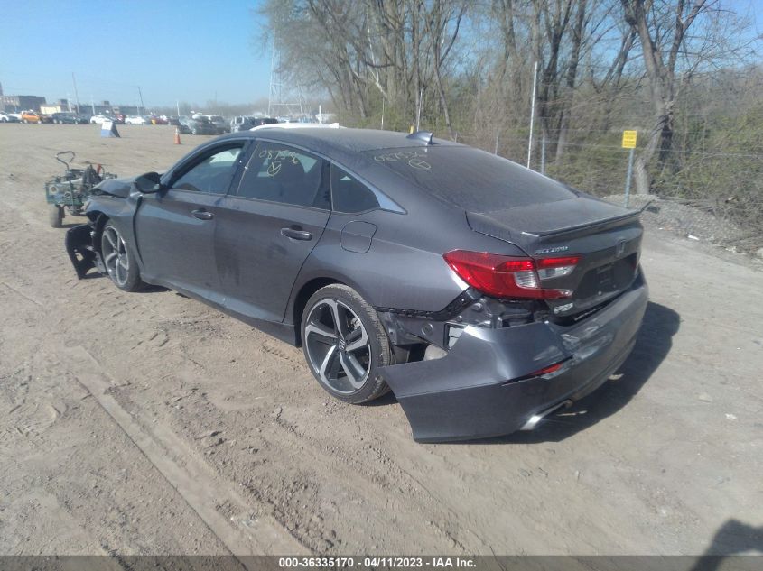 2020 HONDA ACCORD SEDAN SPORT - 1HGCV1F34LA087536