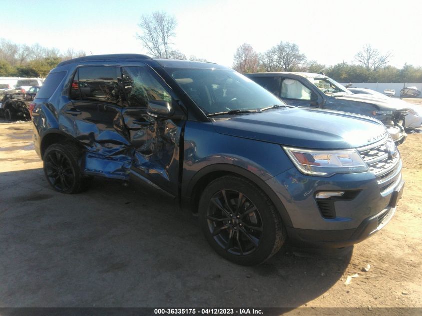 2018 FORD EXPLORER XLT - 1FM5K8D8XJGA78725