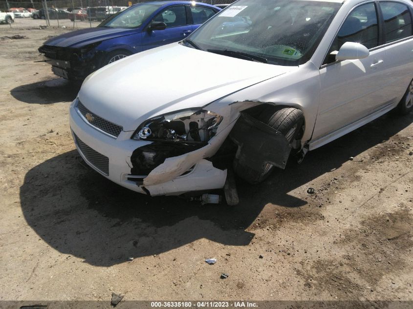 2013 CHEVROLET IMPALA LT - 2G1WG5E36D1235303