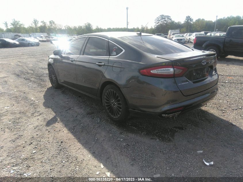 2016 FORD FUSION TITANIUM - 3FA6P0K93GR226549