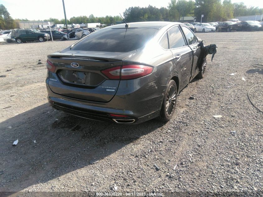 2016 FORD FUSION TITANIUM - 3FA6P0K93GR226549