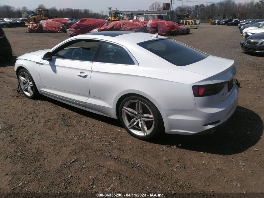 2019 AUDI A5 COUPE PREMIUM PLUS WAUTNAF56KA015653