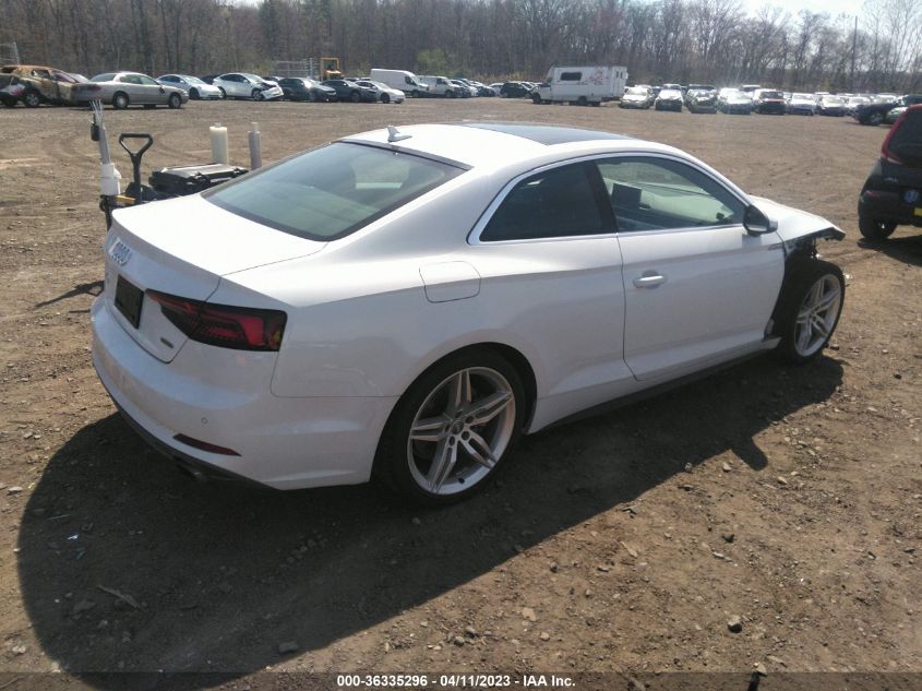 2019 AUDI A5 COUPE PREMIUM PLUS WAUTNAF56KA015653
