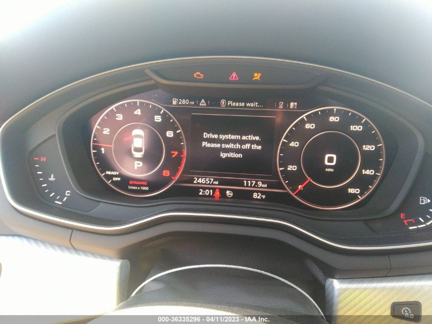 2019 AUDI A5 COUPE PREMIUM PLUS WAUTNAF56KA015653