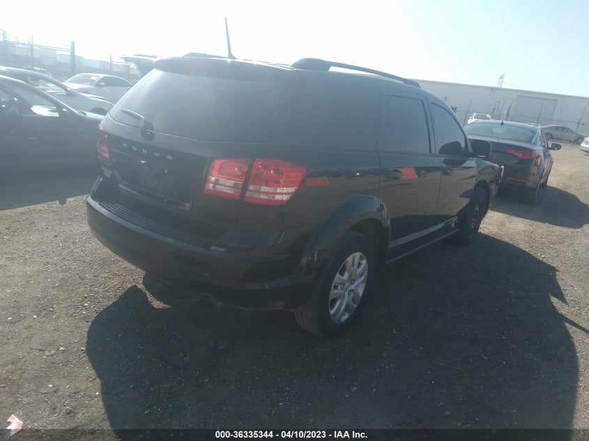 VIN 3C4PDCAB2LT259181 2020 DODGE JOURNEY SE VALUE