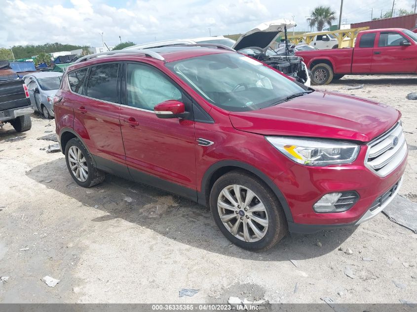 2018 FORD ESCAPE TITANIUM - 1FMCU0J96JUA69327