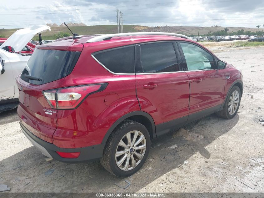 2018 FORD ESCAPE TITANIUM - 1FMCU0J96JUA69327