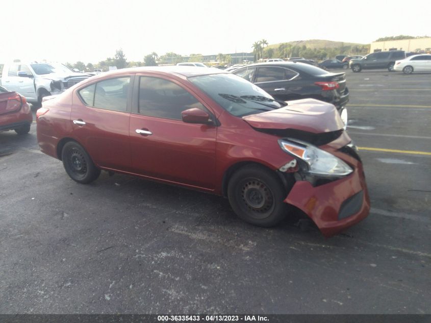 2017 NISSAN VERSA SEDAN SV - 3N1CN7AP0HK458230