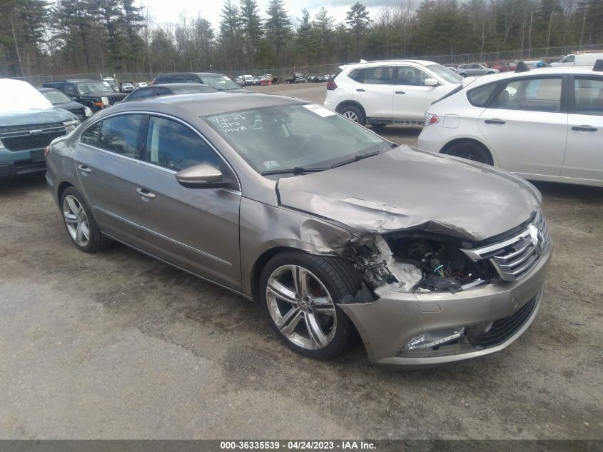 2013 VOLKSWAGEN CC SPORT PLUS - WVWBP7AN9DE504692