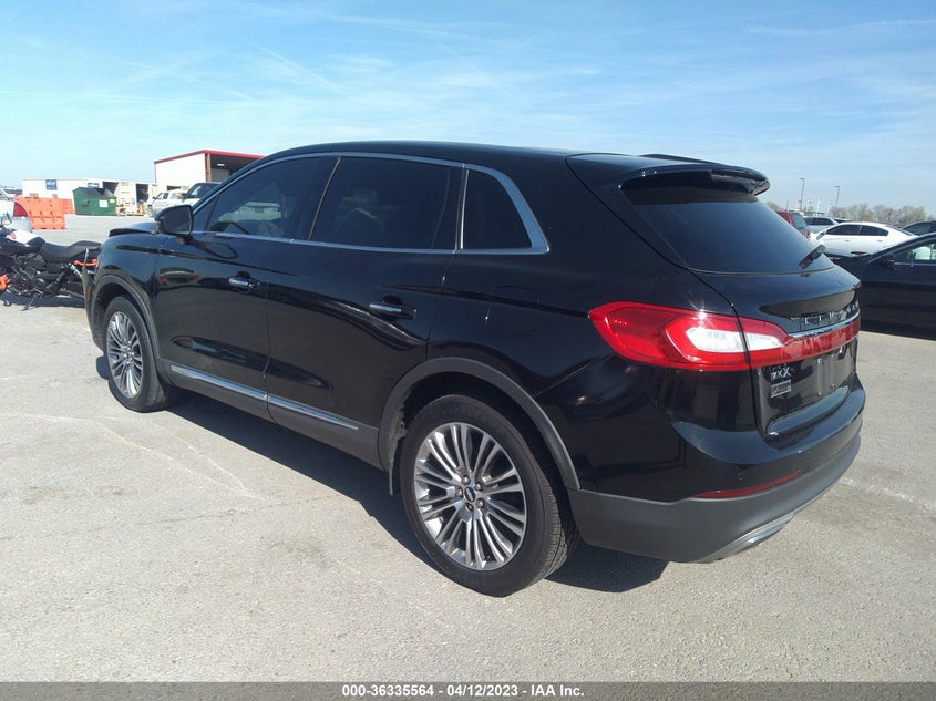 VIN 2LMPJ6LRXHBL15486 2017 LINCOLN MKX RESERVE