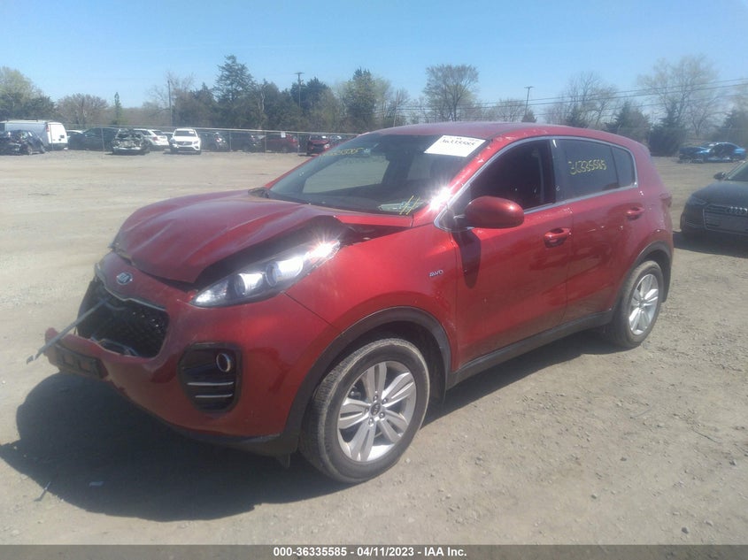 VIN KNDPMCAC4K7600320 2019 KIA SPORTAGE LX