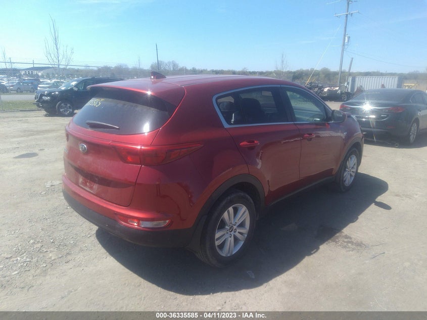 VIN KNDPMCAC4K7600320 2019 KIA SPORTAGE LX