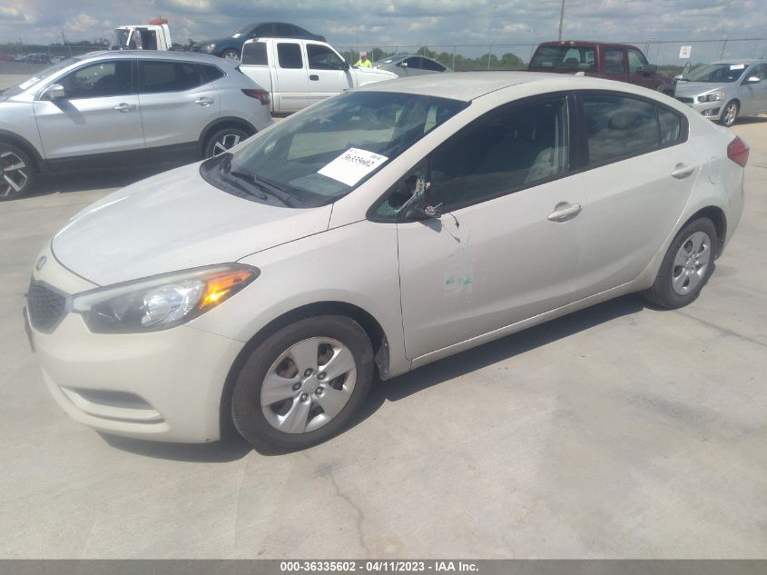 2014 KIA FORTE LX - KNAFK4A68E5130288