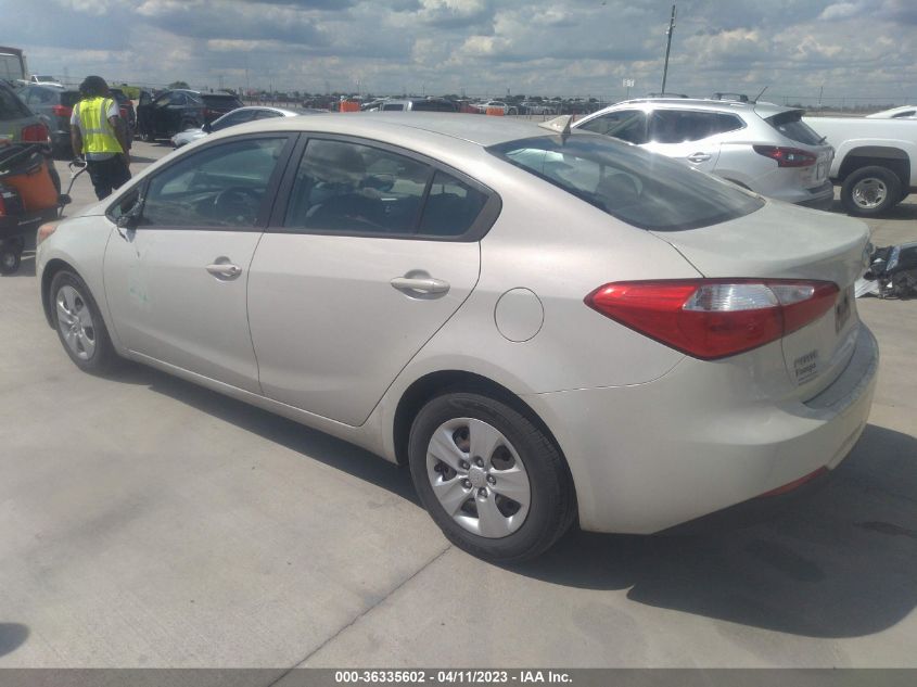 2014 KIA FORTE LX - KNAFK4A68E5130288
