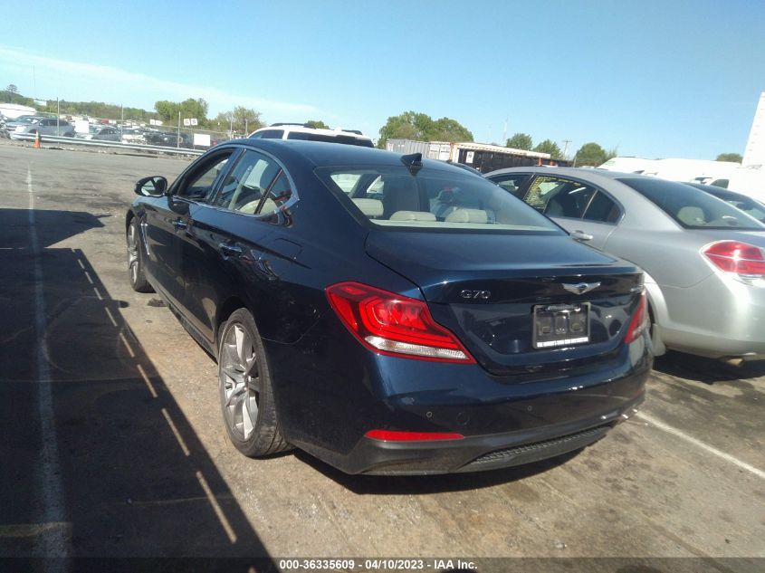 2020 GENESIS G70 2.0T - KMTG44LA9LU055642