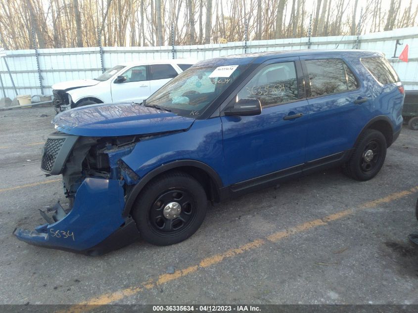 2015 FORD UTILITY POLICE 1FM5K8AT4FGC52448