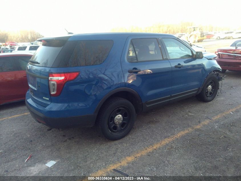 2015 FORD UTILITY POLICE 1FM5K8AT4FGC52448