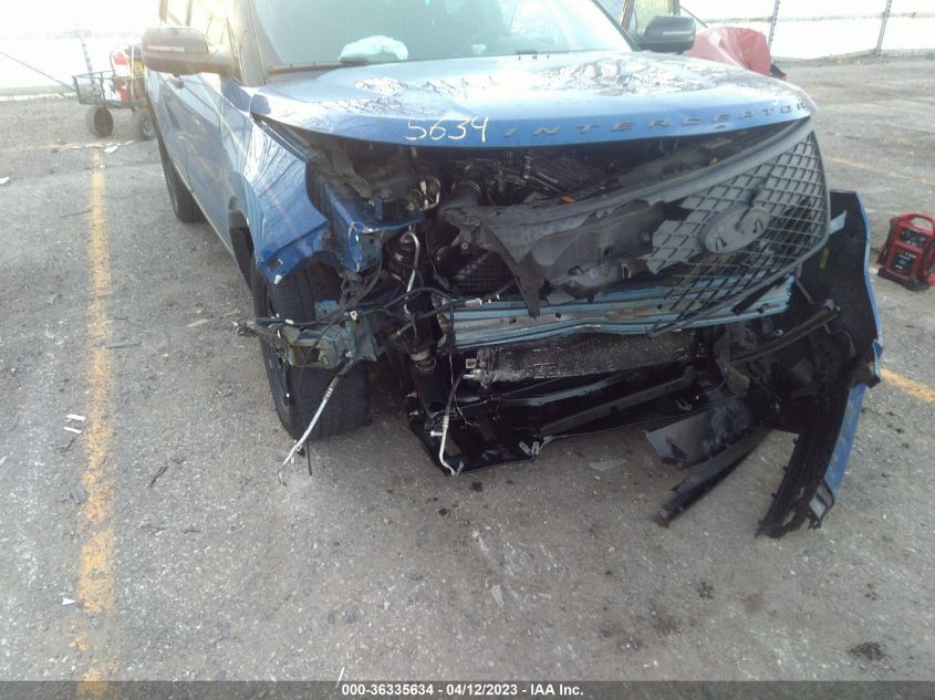 2015 FORD UTILITY POLICE 1FM5K8AT4FGC52448