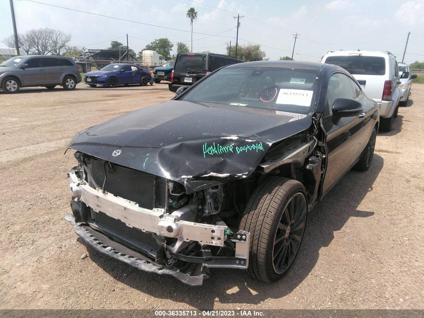 VIN WDDWJ4JB4JF658228 2018 MERCEDES-BENZ C-CLASS C 300