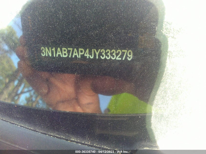 VIN 3N1AB7AP4JY333279 2018 NISSAN SENTRA S