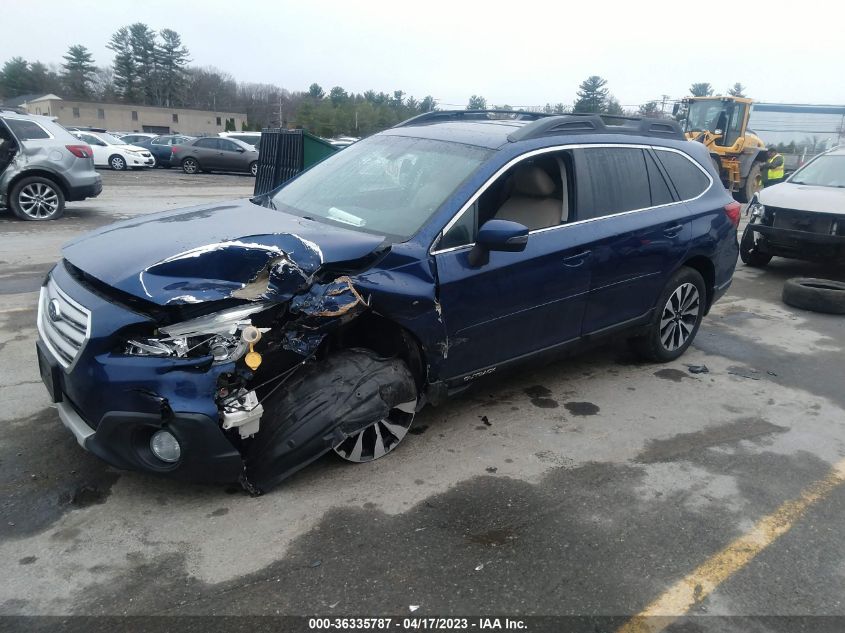 2015 SUBARU OUTBACK 3.6R LIMITED - 4S4BSENC9F3307415