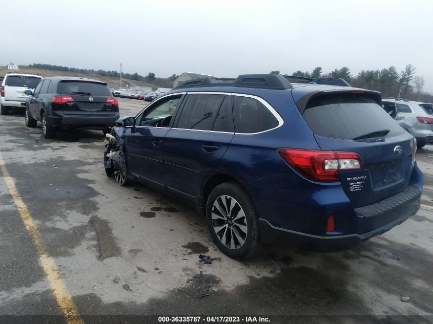 2015 SUBARU OUTBACK 3.6R LIMITED - 4S4BSENC9F3307415
