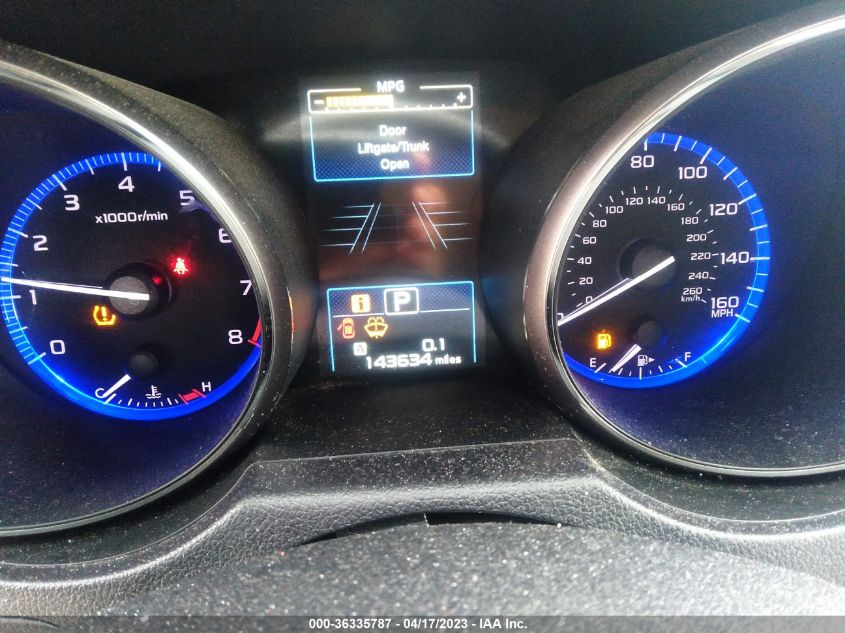2015 SUBARU OUTBACK 3.6R LIMITED - 4S4BSENC9F3307415