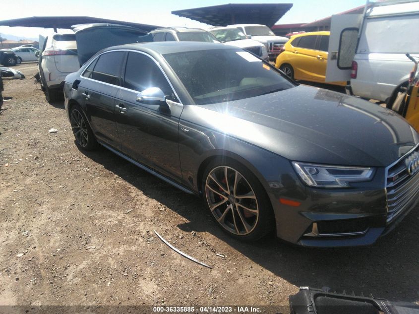 2018 AUDI S4 PREMIUM PLUS - WAUB4AF41JA132481