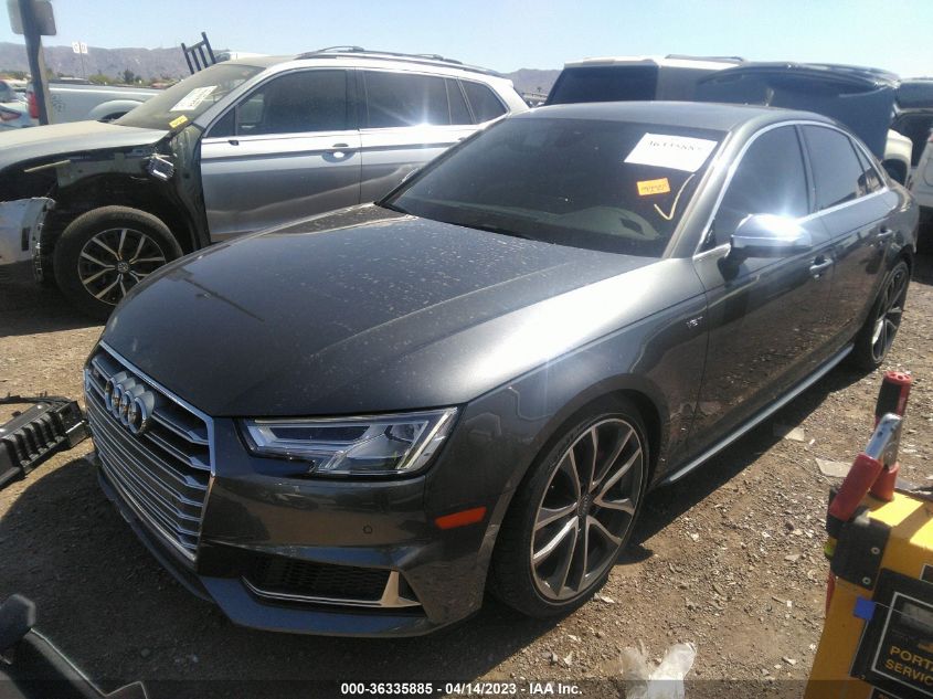 2018 AUDI S4 PREMIUM PLUS - WAUB4AF41JA132481