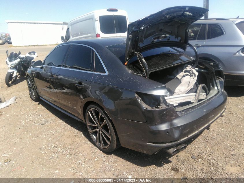2018 AUDI S4 PREMIUM PLUS - WAUB4AF41JA132481