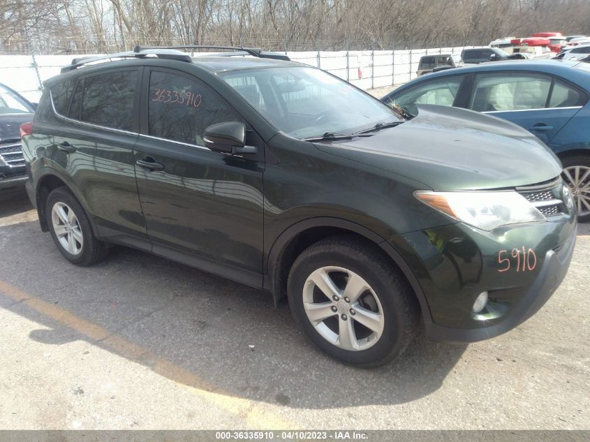 2013 TOYOTA RAV4 XLE - JTMRFREV2DD039329
