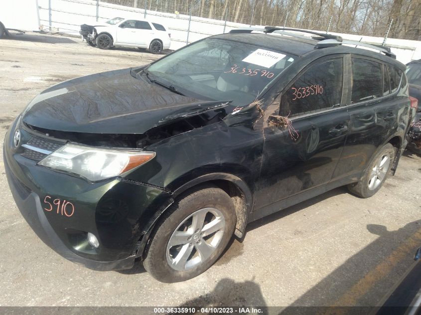 2013 TOYOTA RAV4 XLE - JTMRFREV2DD039329