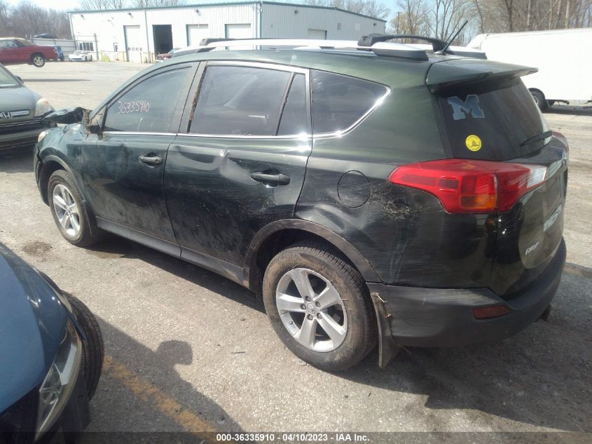 2013 TOYOTA RAV4 XLE - JTMRFREV2DD039329