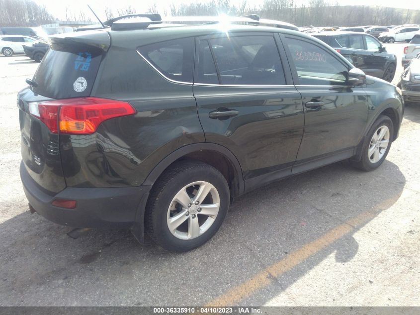 2013 TOYOTA RAV4 XLE - JTMRFREV2DD039329