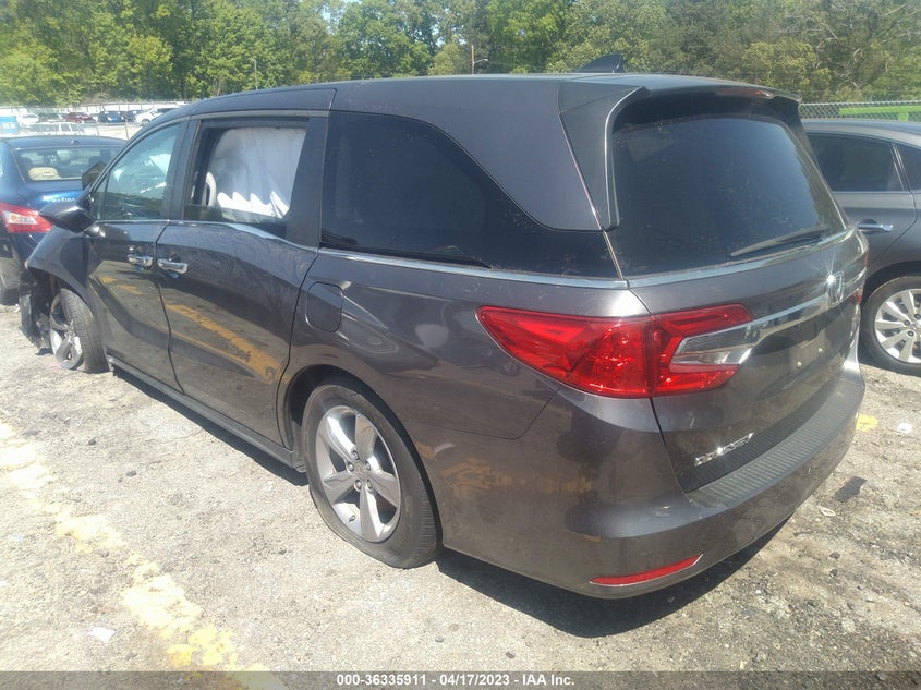 VIN 5FNRL6H59JB053008 2018 HONDA ODYSSEY EX