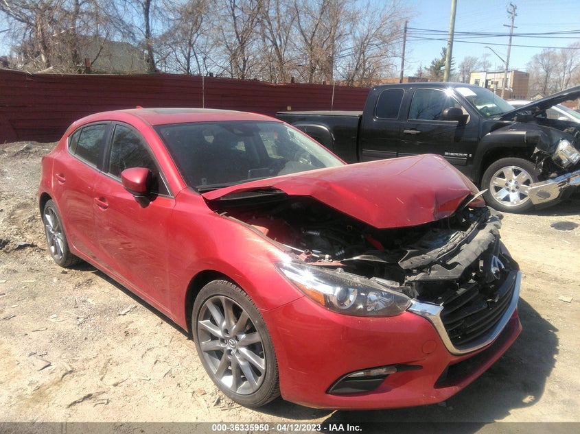 VIN 3MZBN1L37JM206286 2018 MAZDA MAZDA3 5-DOOR TOURING