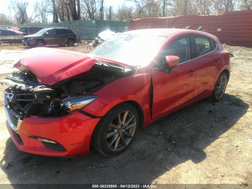 VIN 3MZBN1L37JM206286 2018 MAZDA MAZDA3 5-DOOR TOURING