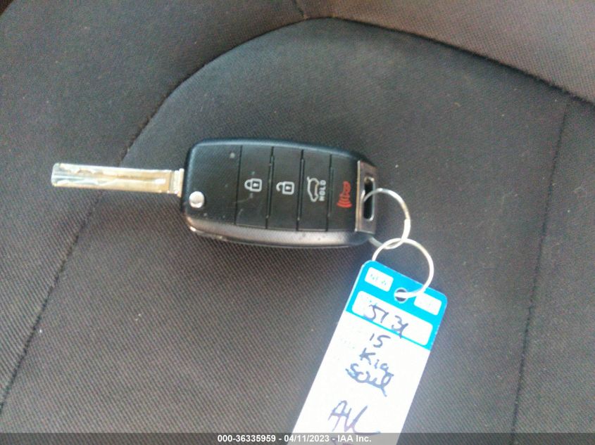 2015 KIA SOUL BASE - KNDJN2A28F7814978
