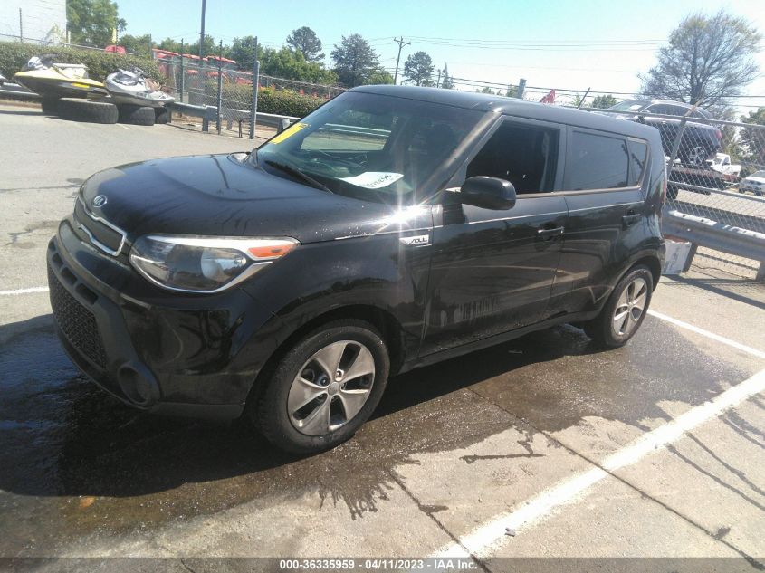 2015 KIA SOUL BASE - KNDJN2A28F7814978