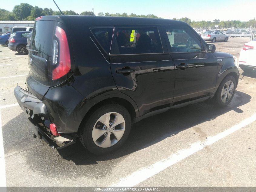 2015 KIA SOUL BASE - KNDJN2A28F7814978