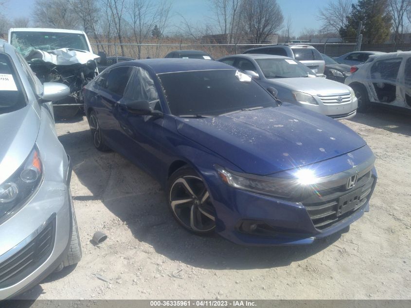2022 HONDA ACCORD SEDAN SPORT SE - 1HGCV1F42NA093508