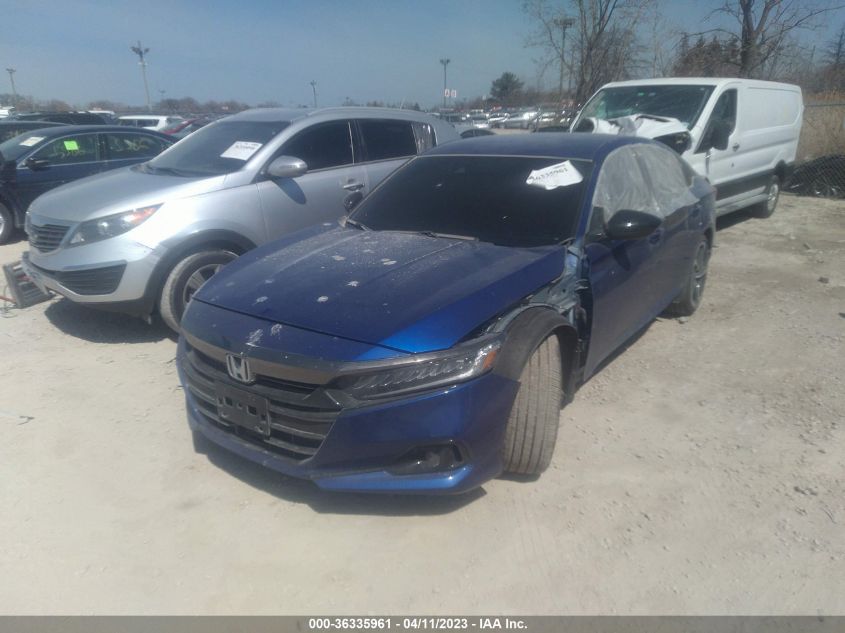 2022 HONDA ACCORD SEDAN SPORT SE - 1HGCV1F42NA093508
