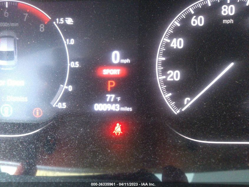 2022 HONDA ACCORD SEDAN SPORT SE - 1HGCV1F42NA093508