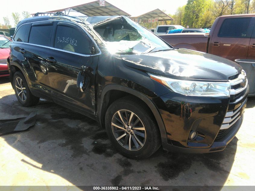 2017 TOYOTA HIGHLANDER XLE/SE - 5TDJZRFH8HS413000