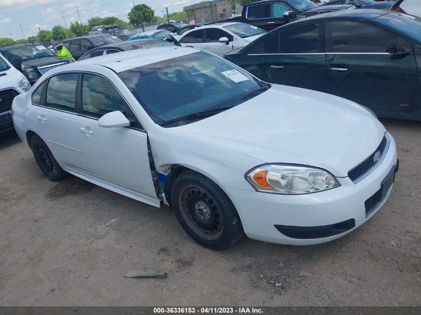 2014 CHEVROLET IMPALA LIMITED POLICE POLICE - 2G1WD5E31E1154025