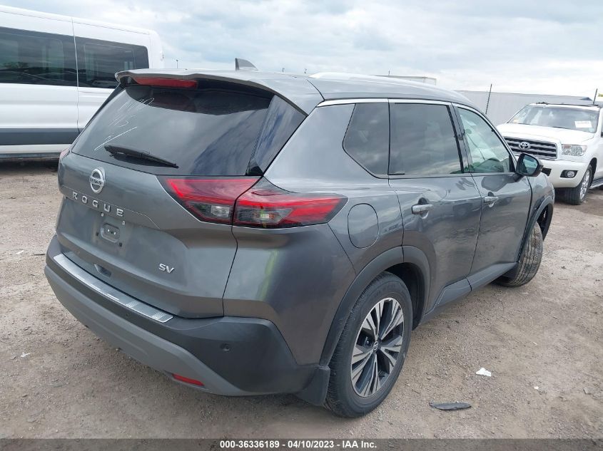 2021 NISSAN ROGUE SV - 5N1AT3BA9MC804428