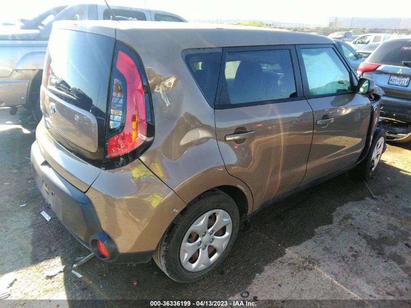 2015 KIA SOUL BASE - KNDJN2A20F7219607