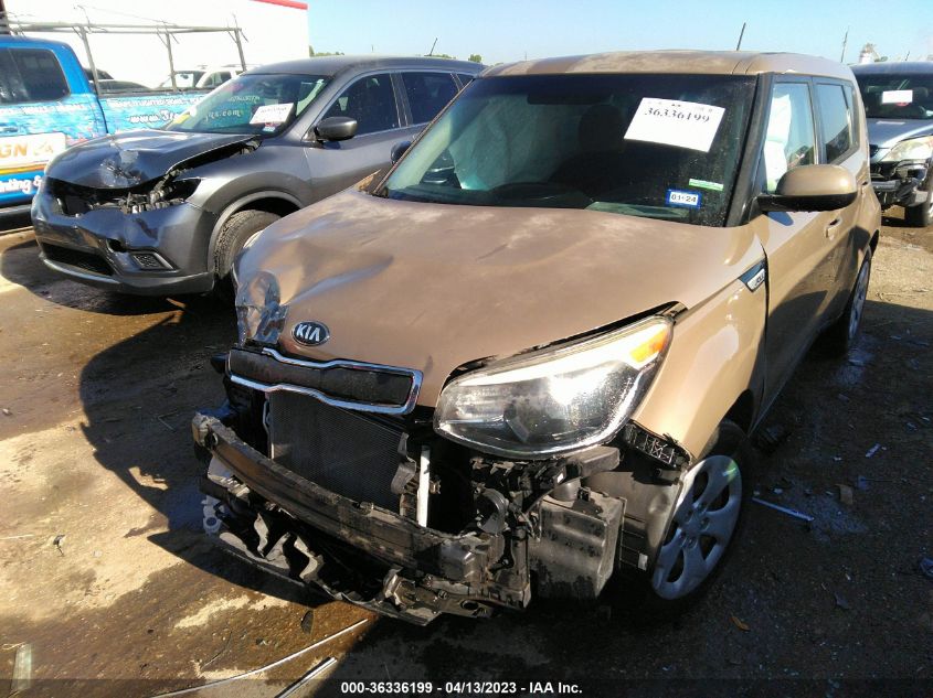 2015 KIA SOUL BASE - KNDJN2A20F7219607