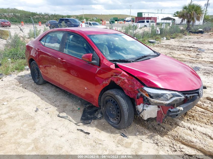 2014 TOYOTA COROLLA L/LE/S/S PLUS/LE PLUS - 2T1BURHE2EC055094